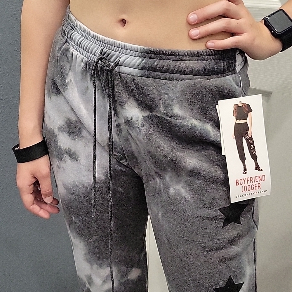 Celeb Pink Joggers. - Picture 3 of 6